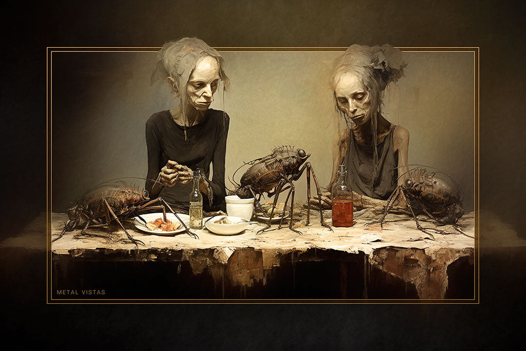 "For This We Give Thanks" 6x9 Metal Print with Stand