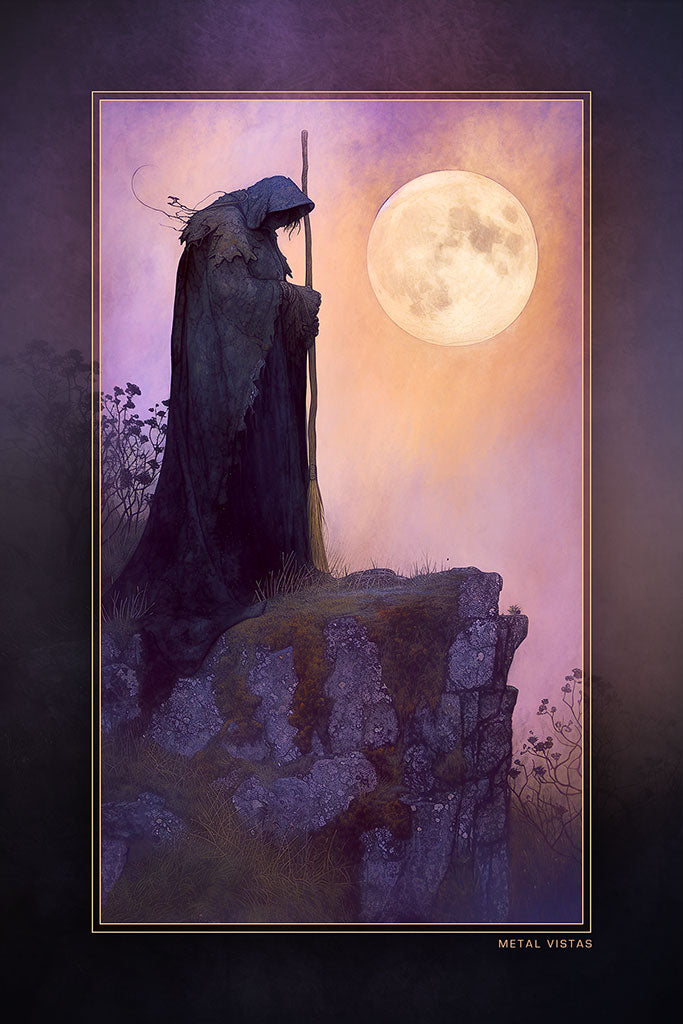 "The Custodian" 4x6 Metal Print & Stand