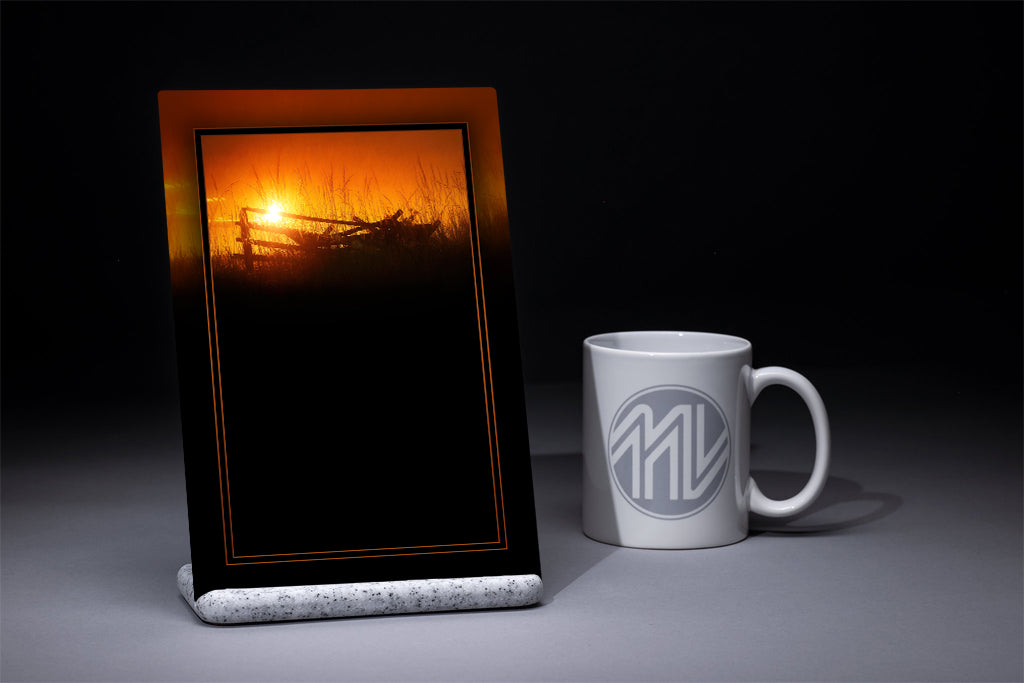 "Hallowed Ground #3" 6x9 Metal Print & Stand