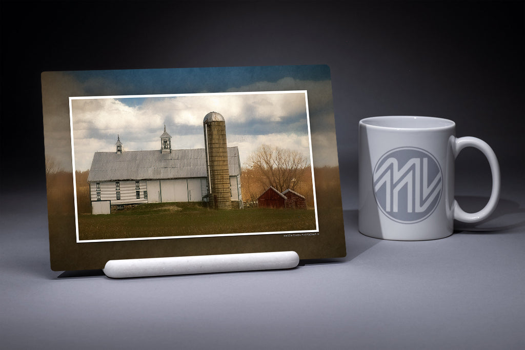 "House of Bounty" 6x9 Metal Print with Stand