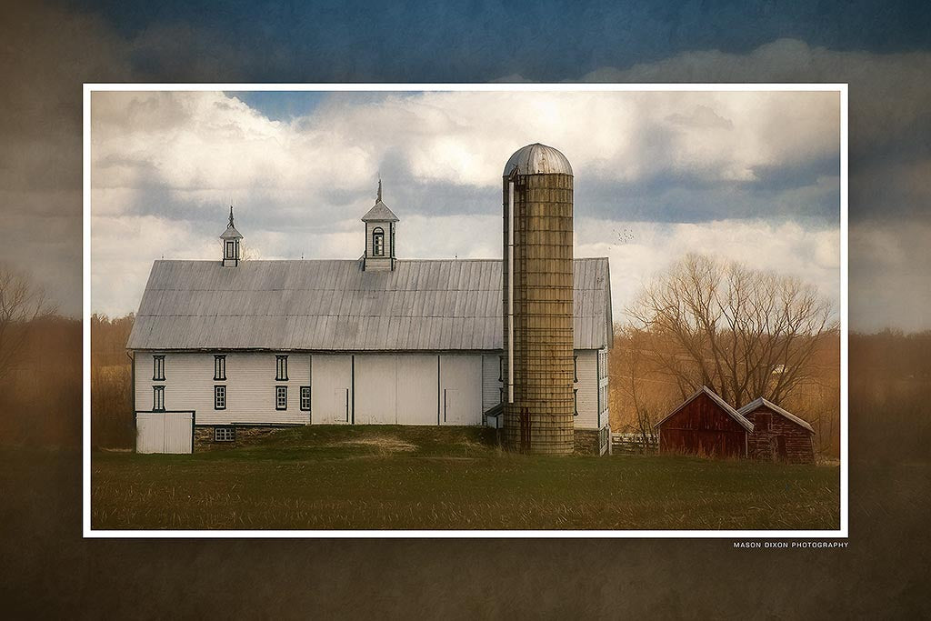 "House of Bounty" 6x9 Metal Print with Stand