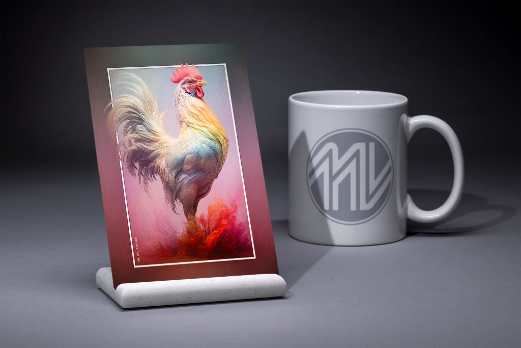 "Standing Proud" 4x6 Metal Print & Stand