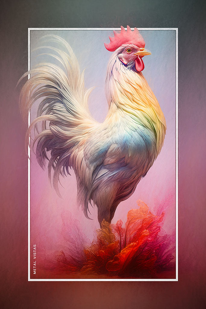 &quot;Standing Proud&quot; 4x6 Metal Print &amp; Stand