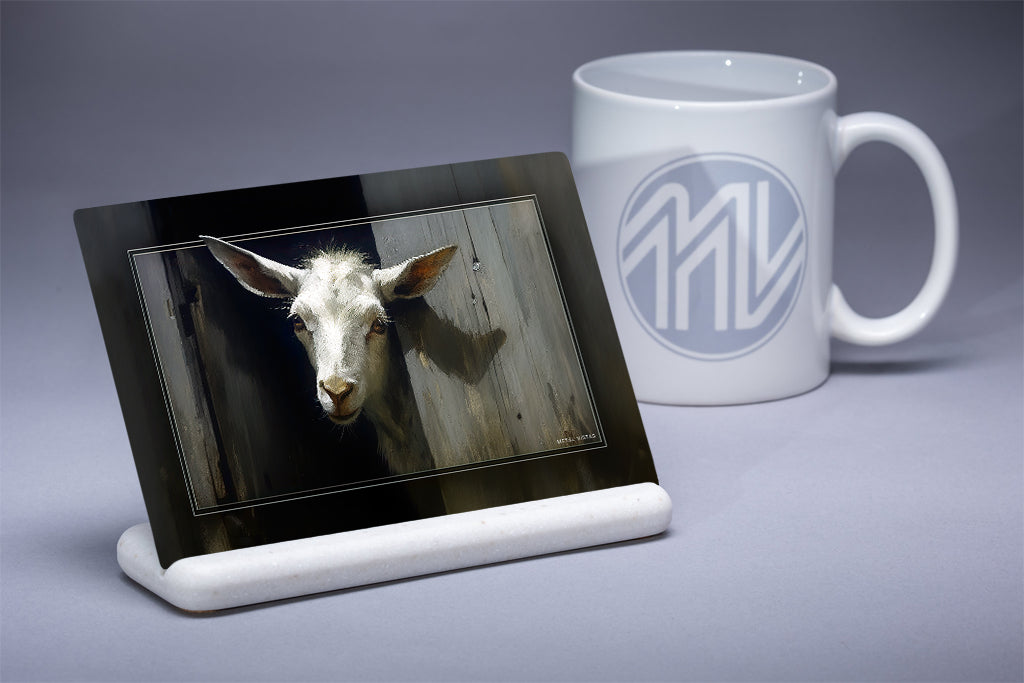 "Kidding Around" 4x6 Metal Print & Stand