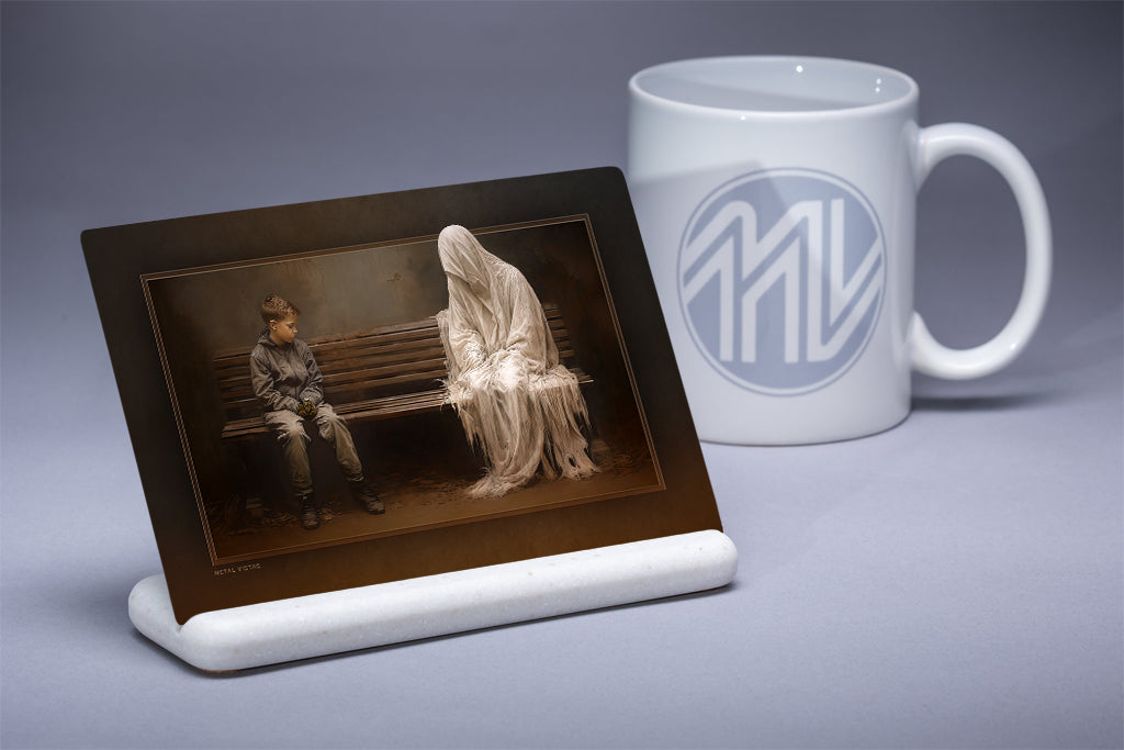 "Solace" 4x6 Metal Print & Stand