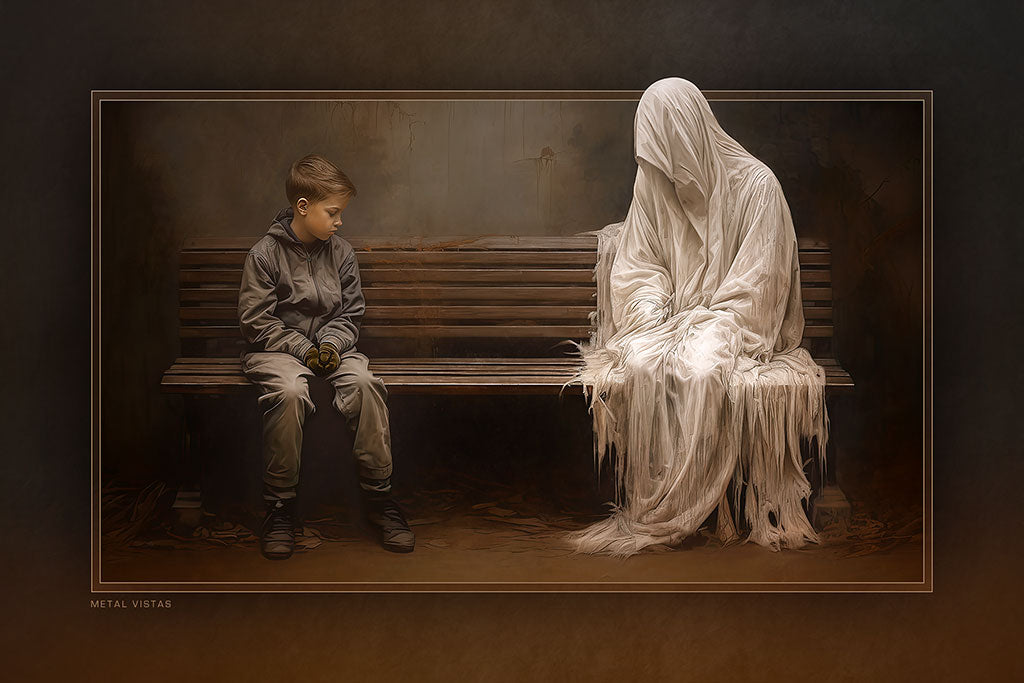 &quot;Solace&quot; 4x6 Metal Print &amp; Stand