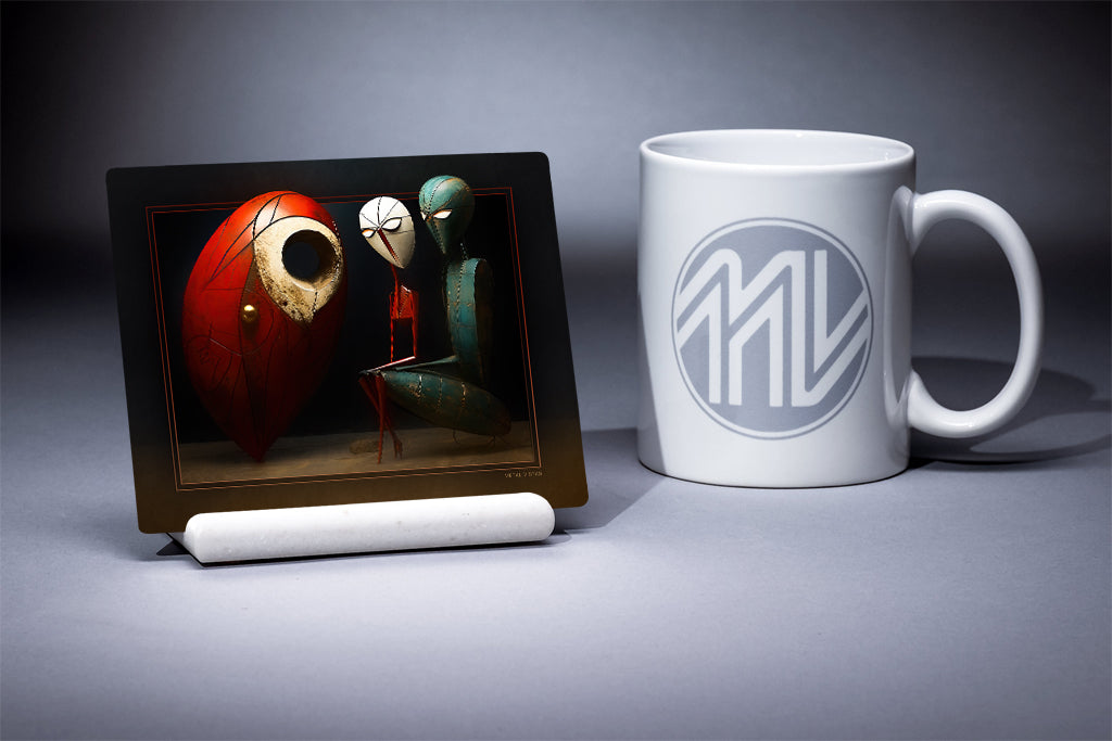 &quot;Catharsis&quot; 4x5 Metal Print &amp; Stand