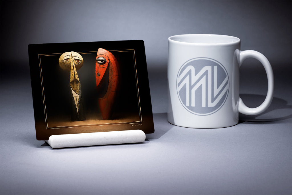 &quot;Inebriated&quot; 4x5 Metal Print &amp; Stand