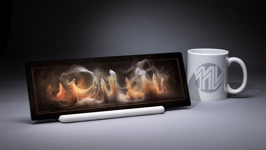 "Coven" 4x12 Panoramic Metal Print with Stand