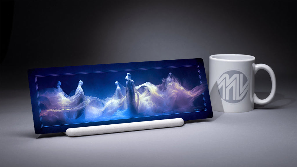 &quot;Moment of Madness&quot; 4x12 Panoramic Metal Print with Stand