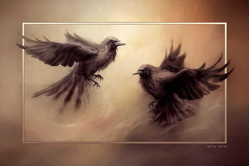 &quot;Taking Flight&quot; 4x6 Metal Print &amp; Stand