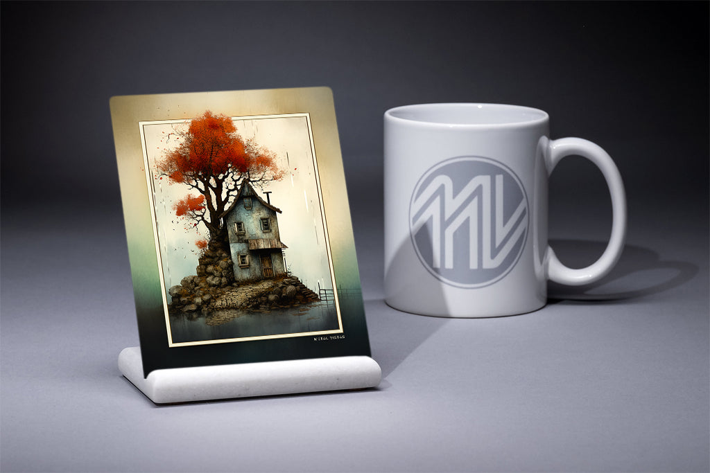 &quot;Quiet Solitude&quot; 4x5 Metal Print &amp; Stand