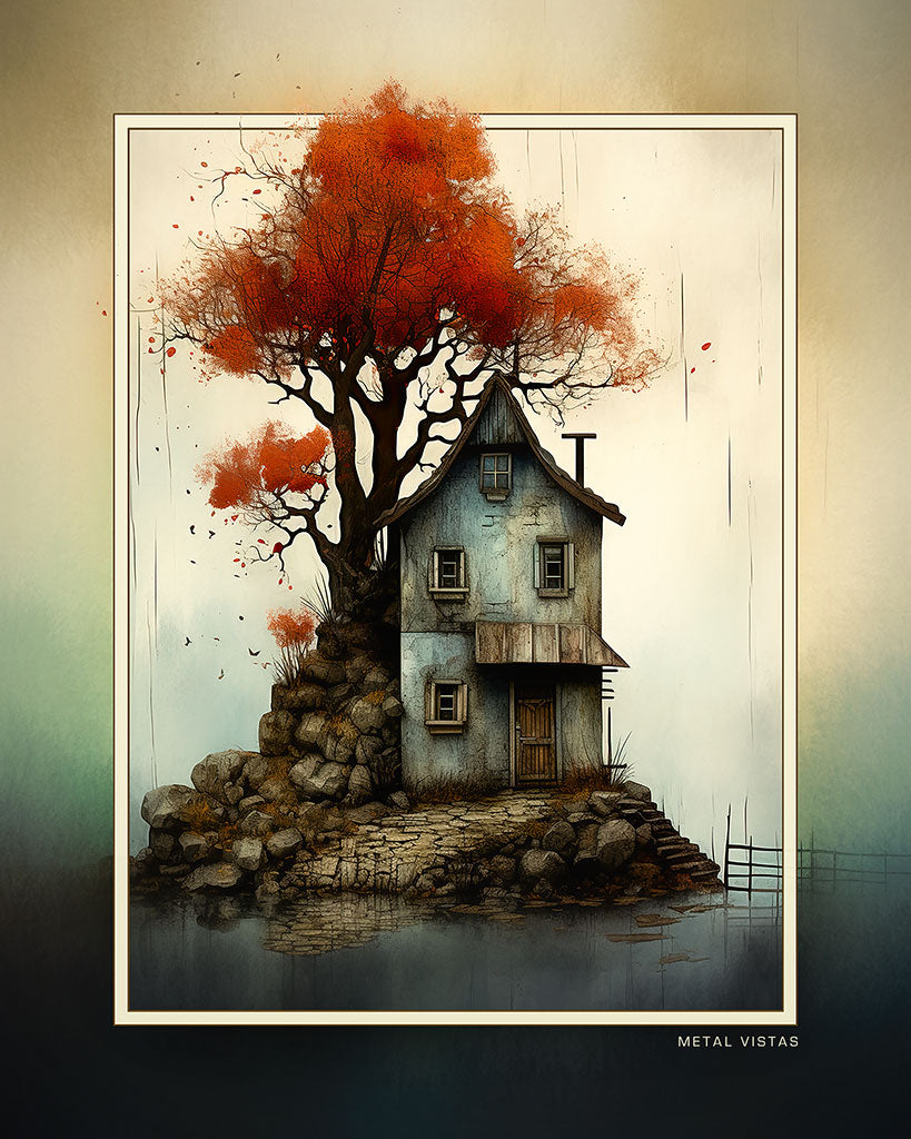 &quot;Quiet Solitude&quot; 4x5 Metal Print &amp; Stand