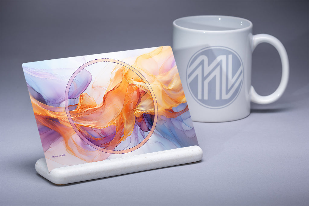 &quot;Portal #1&quot; 4x6 Metal Print &amp; Stand