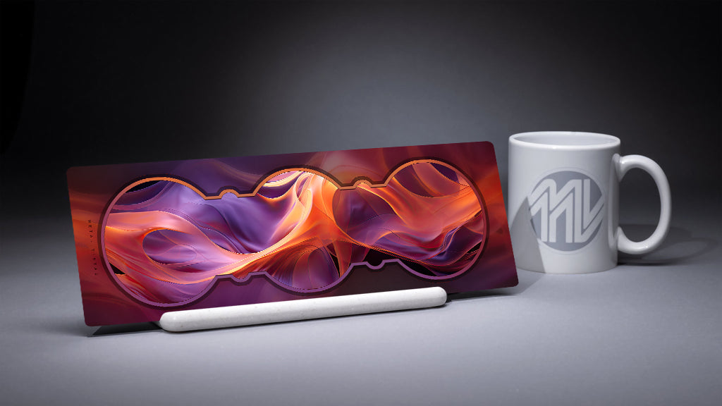 "Portal #3" 4x12 Panoramic Metal Print with Stand