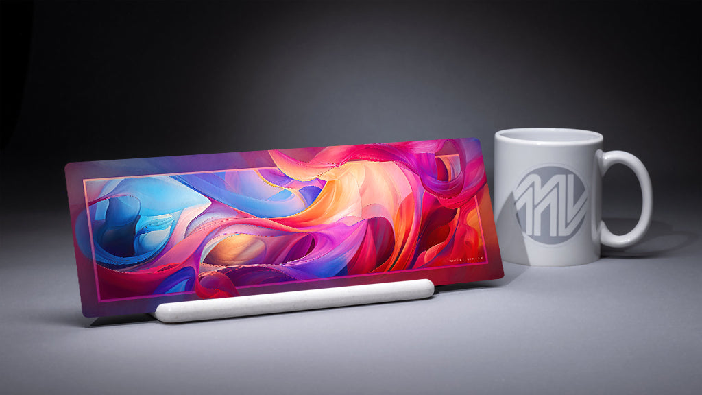 &quot;Portal #6&quot; 4x12 Panoramic Metal Print with Stand