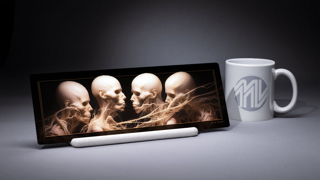 &quot;Concensus&quot; 4x12 Panoramic Metal Print with Stand