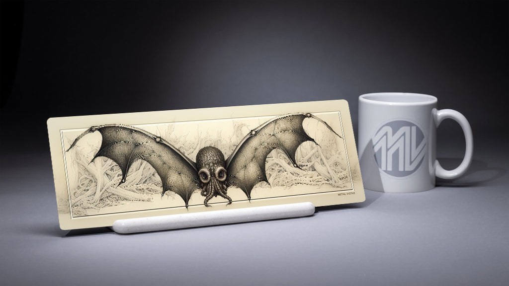 &quot;Elmore&quot; 4x12 Panoramic Metal Print with Stand