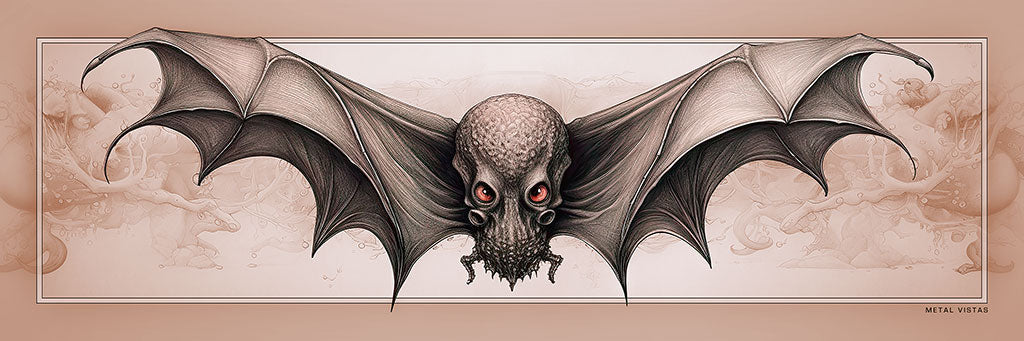 "Clarence" 4x12 Panoramic Metal Print with Stand