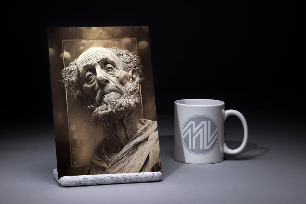 "The Oracle" 6x9 Metal Print with Stand