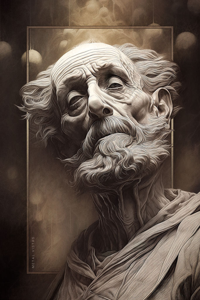 "The Oracle" 6x9 Metal Print with Stand