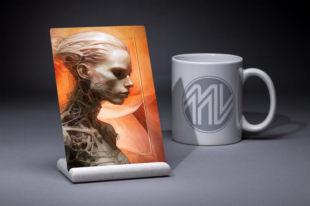 "Transition" 4x6 Metal Print & Stand