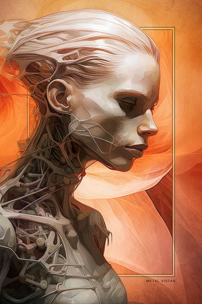 &quot;Transition&quot; 4x6 Metal Print &amp; Stand