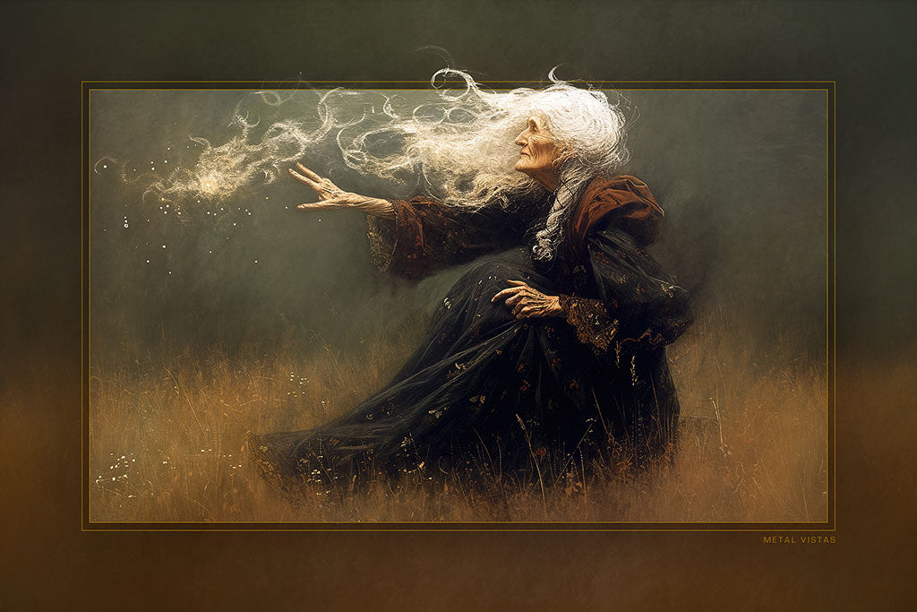 &quot;The Sending&quot; 6x9 Metal Print with Stand