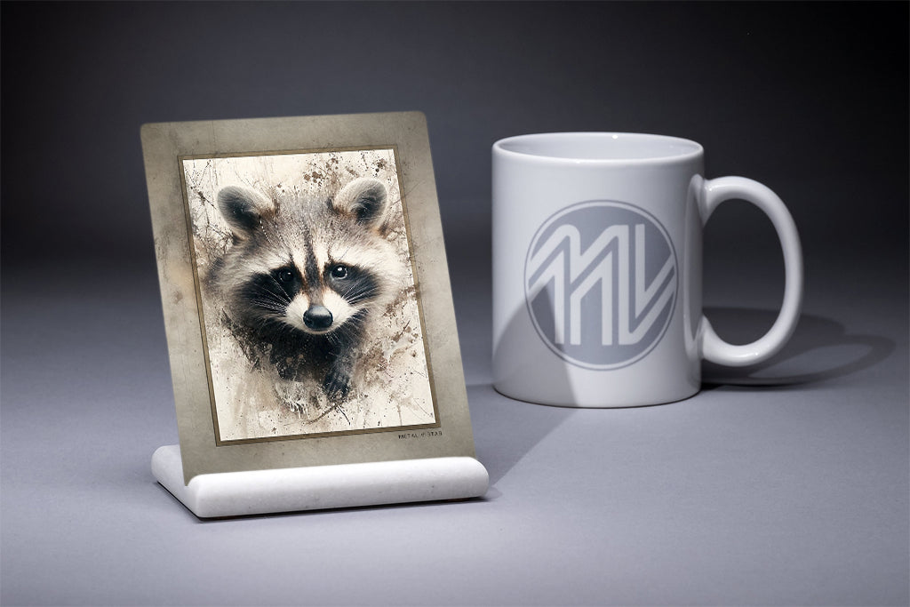 &quot;Captain Queek&quot; 4x5 Metal Print &amp; Stand