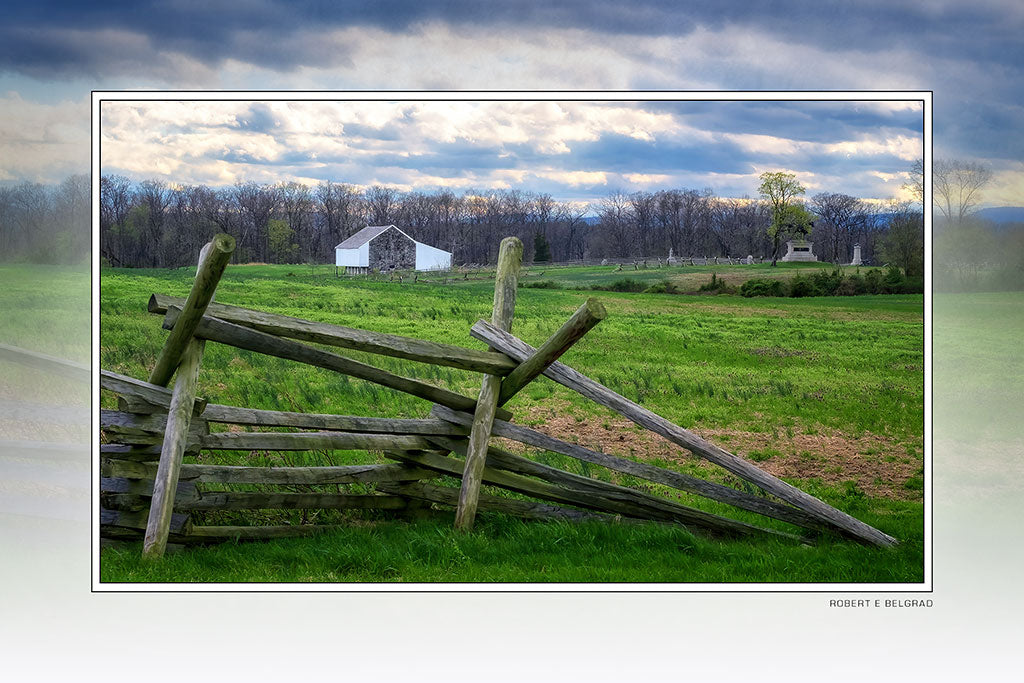 &quot;Day One - McPherson Farm&quot; 4x6 Metal Print &amp; Stand (Copy)