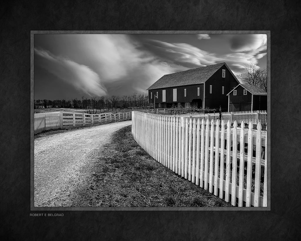 "Henry Spangler Farm" 4x5 Metal Print & Stand