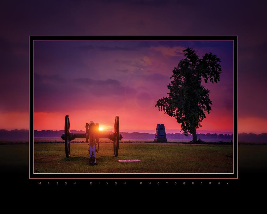 "The Colors of Nightfall" 4x5 Metal Print & Stand