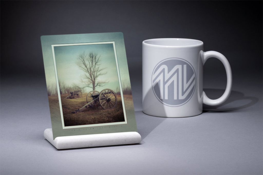 &quot;Sentries on Cemetery Hill&quot; 4x5 Metal Print &amp; Stand