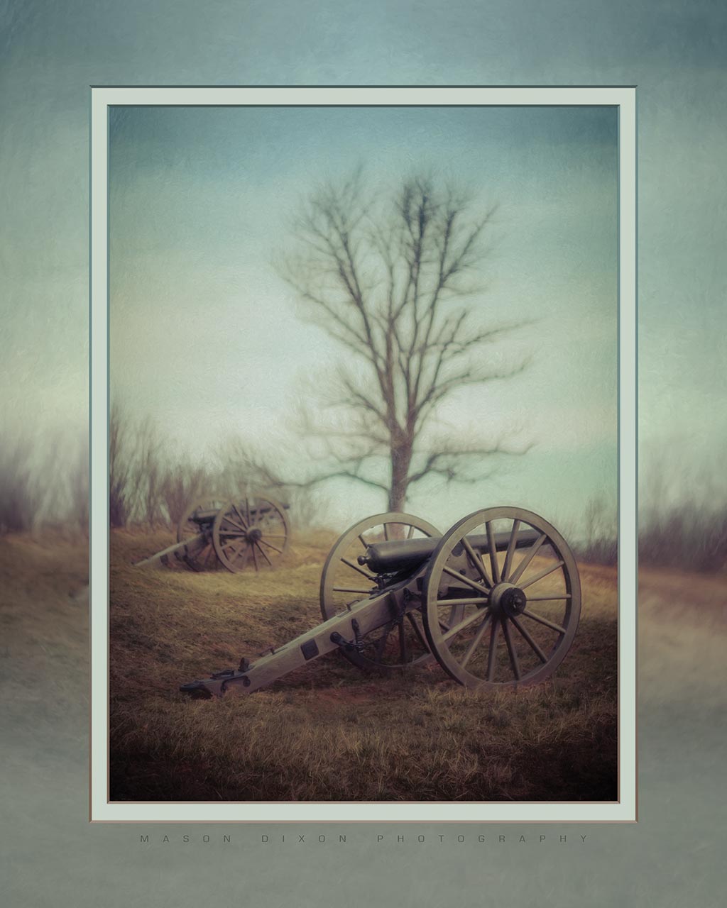 &quot;Sentries on Cemetery Hill&quot; 4x5 Metal Print &amp; Stand