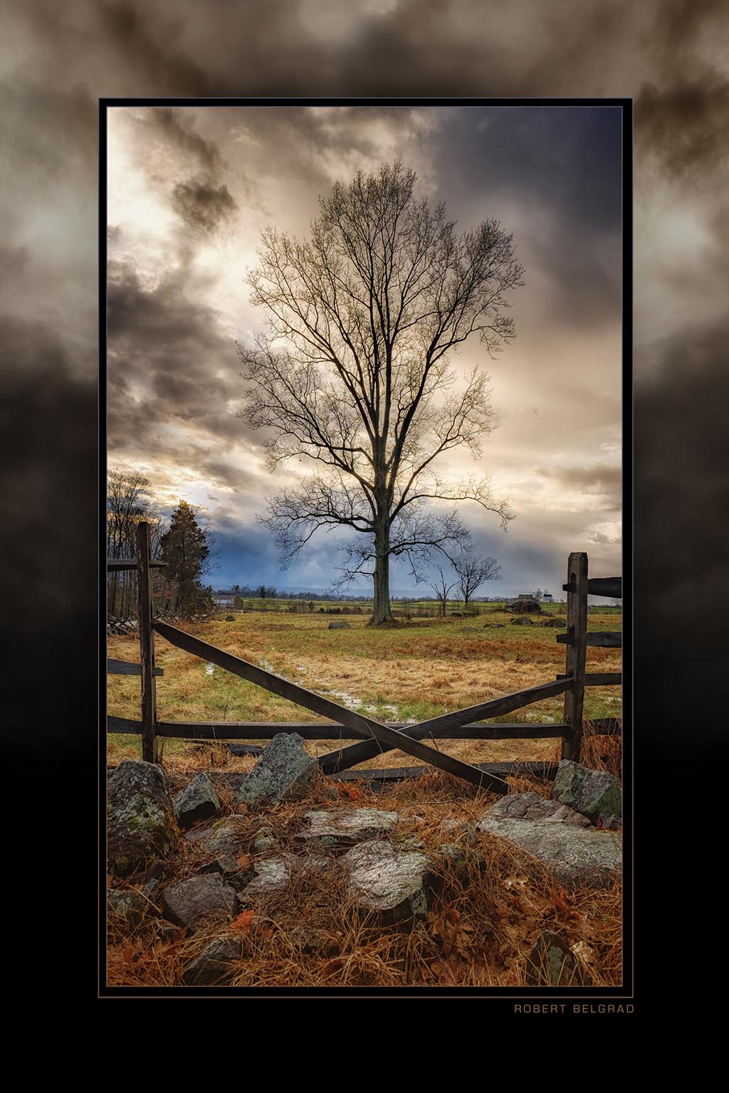 &quot;Lone Soldier&quot; 4x6 Metal Print &amp; Stand