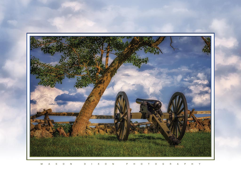 &quot;Blue Sky Thunder&quot; 4x5 Metal Print &amp; Stand