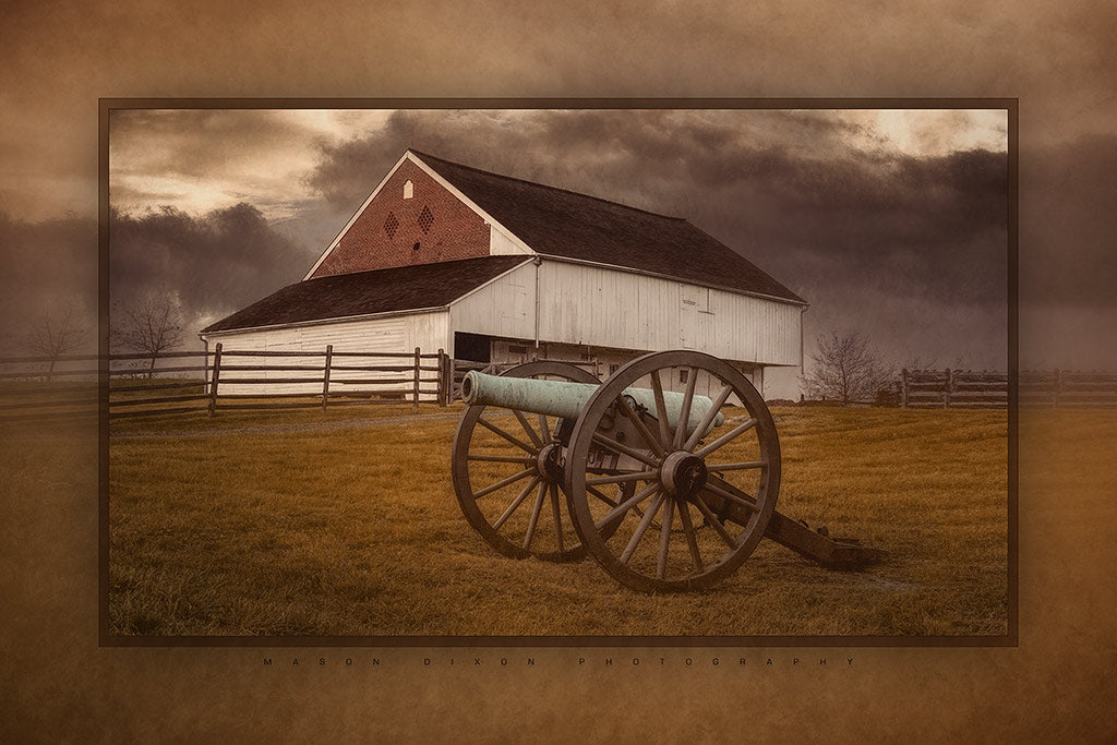 &quot;Trostle Farm&quot; 4x6 Metal Print &amp; Stand