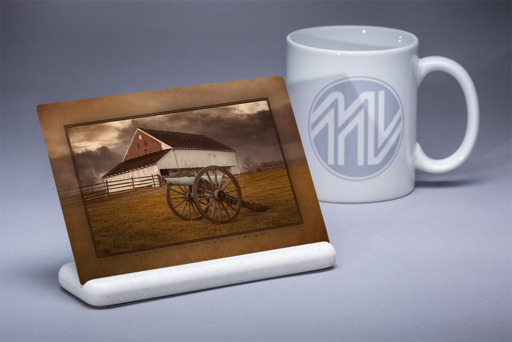 &quot;Trostle Farm&quot; 4x6 Metal Print &amp; Stand