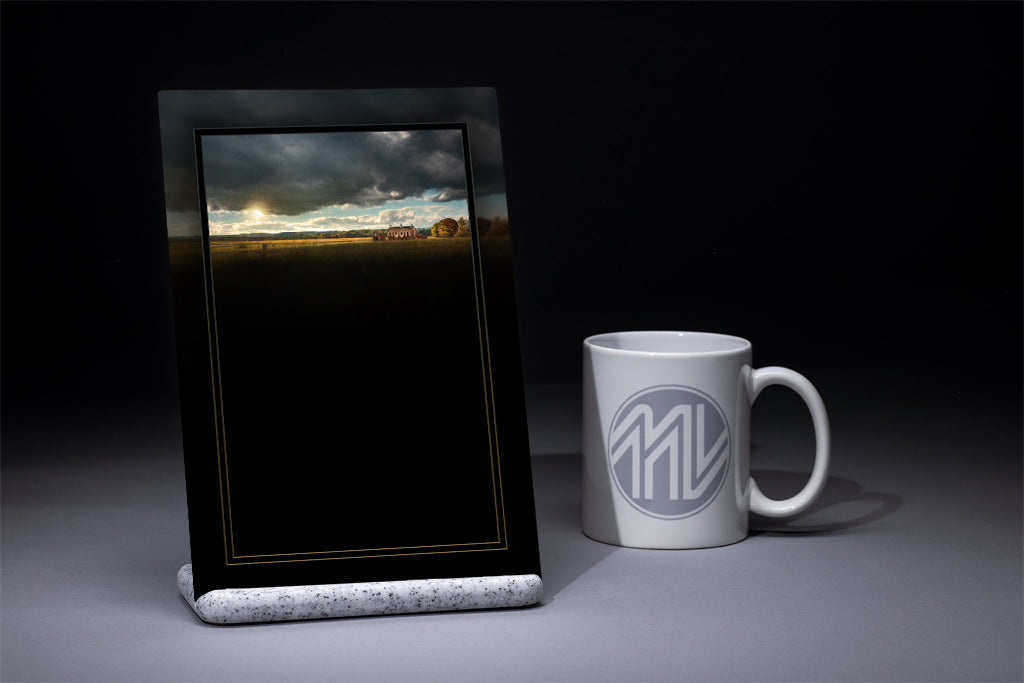 &quot;Codori Farm&quot; 6x9 Metal Print &amp; Stand