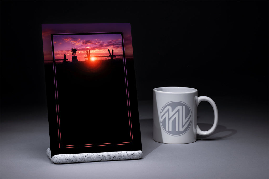 &quot;Fire Zouaves&quot; 6x9 Metal Print &amp; Stand