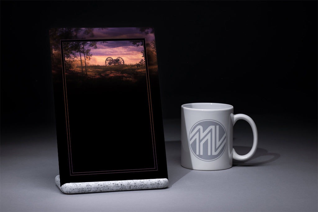 "Pitzer Woods" 6x9 Metal Print & Stand