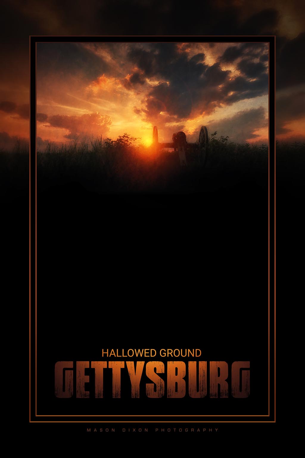 "Hallowed Ground #2" 4x6 Metal Print & Stand