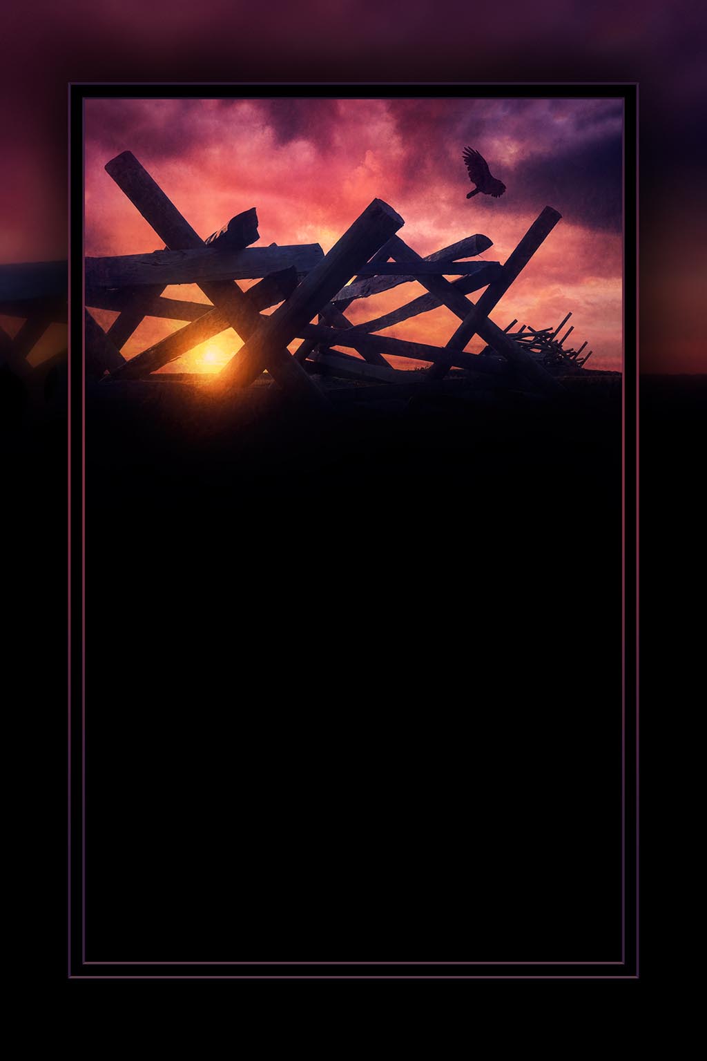 &quot;Field of the Fallen&quot; 6x9 Metal Print &amp; Stand