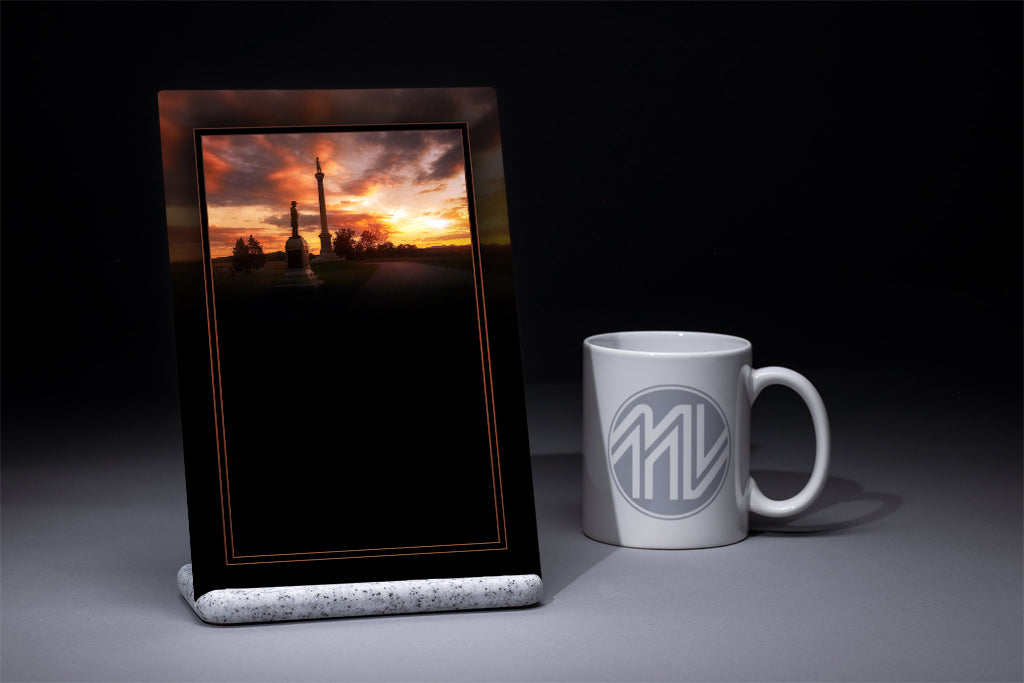 &quot;Vermont&quot; 6x9 Metal Print &amp; Stand