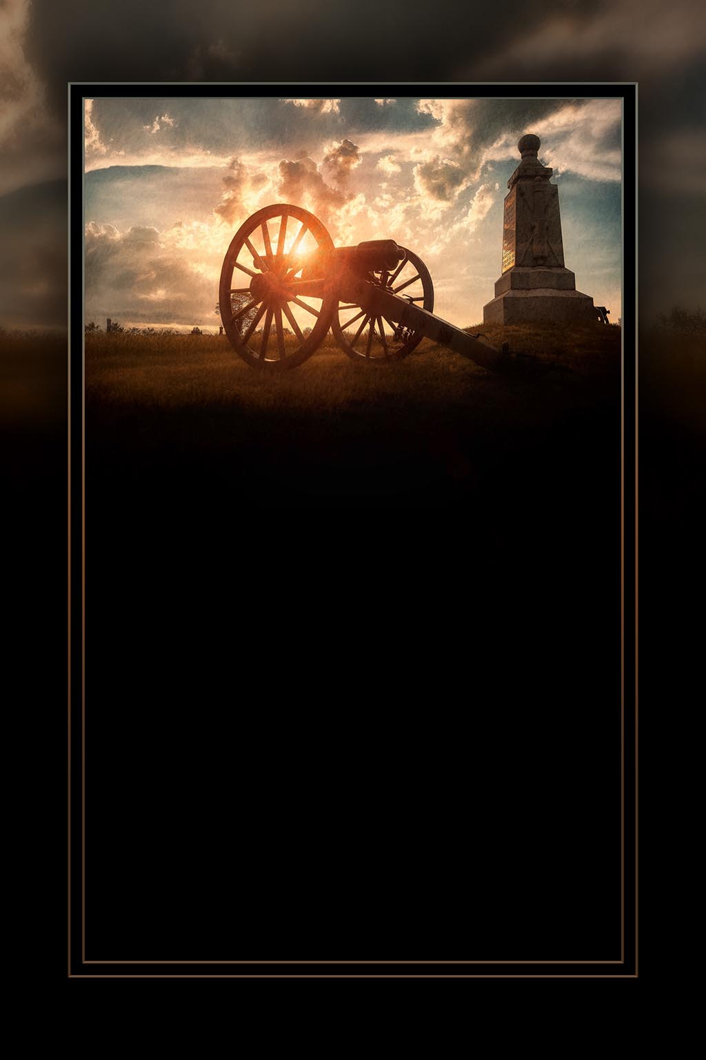 "Clark's Battery" 6x9 Metal Print & Stand