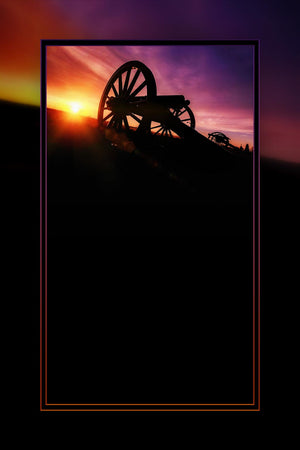 "Ember" 6x9 Metal Print & Stand
