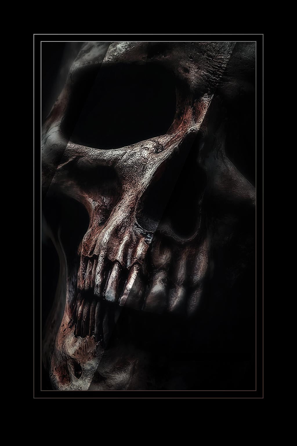 "Extrovert" 6x9 Metal Print with Stand