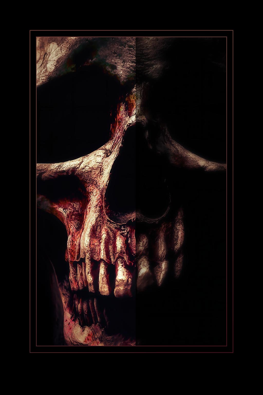 "Obsession" 6x9 Metal Print with Stand