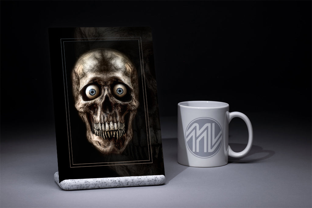 &quot;Eugene Has Issues&quot; 6x9 Metal Print with Stand