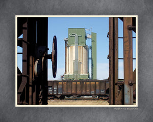 "The Facility" 4x5 Metal Print & Stand